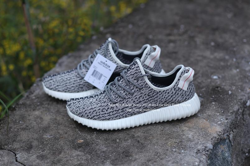 New Hot Yeezy 350 Boost Low Grey Final Version