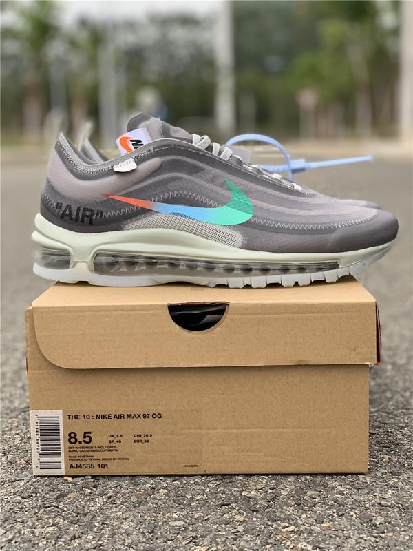 OFF-WHITE x Nike Air Max 97 Menta Best Version Released