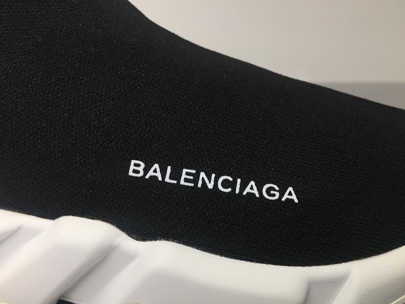 Balenciaga Speed Runner Black White Online Sale
