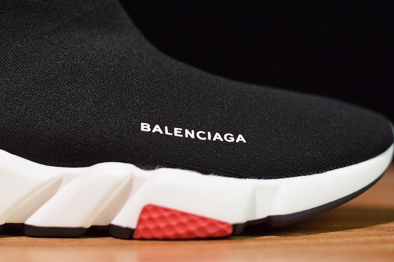 Balenciaga Speed Runner Black White Red Released