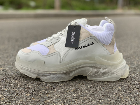 Balenciaga Triple S Clear Sole Trainers Perfect Version Sale