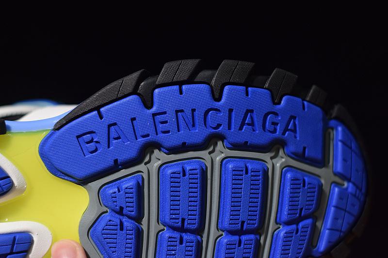 Balenciaga Exclusive Paris Track Sneakers Green Blue Best Version Released