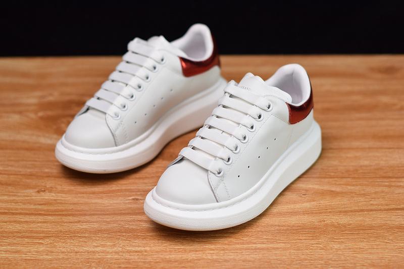 Fashion Shoe White Red 1012