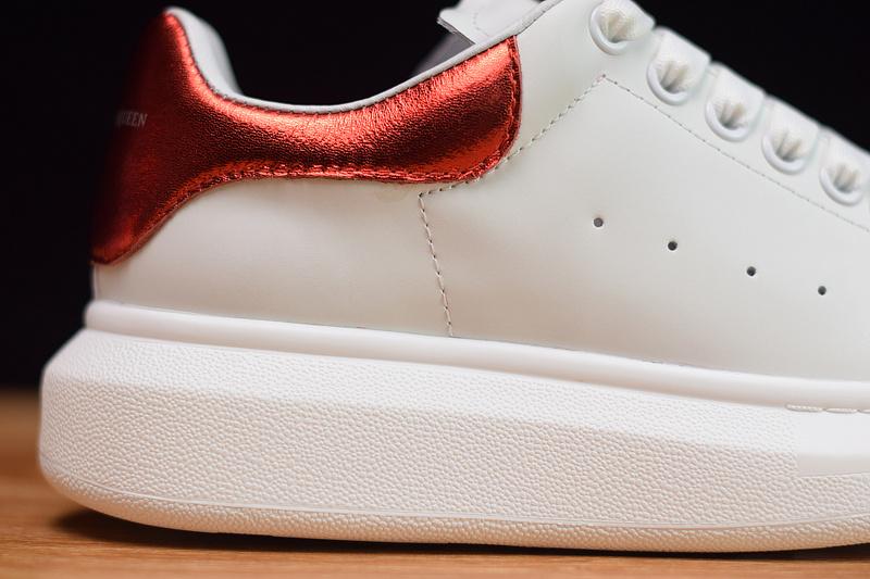 Fashion Shoe White Red 1012