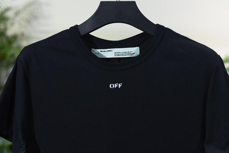 Off White 18SS Black Medicine Tee Shirt Released
