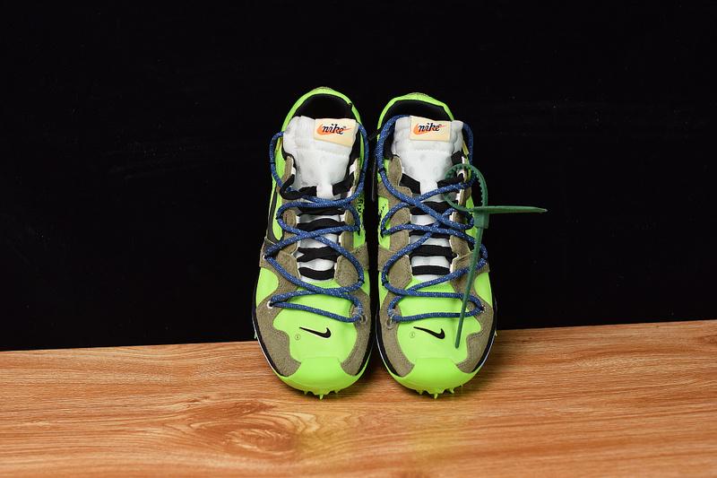 Off-White x Zoom Terra Kiger 5 Electric Green On Sale