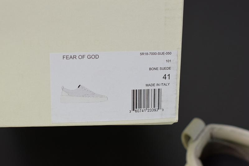 Fear of god Fog Collections Low Top Sneaker Grey Sale