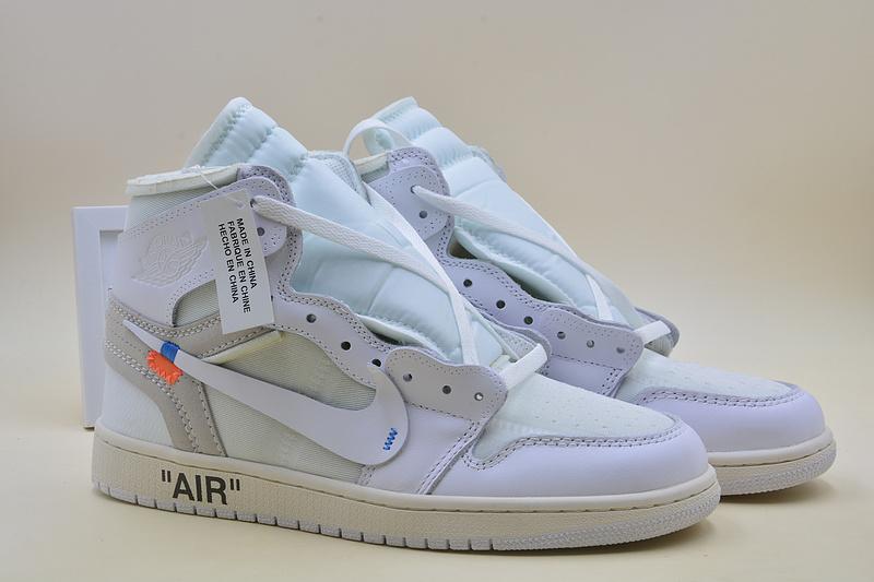 Off-White Air Jordan 1 White Color AQ0818-100 Released