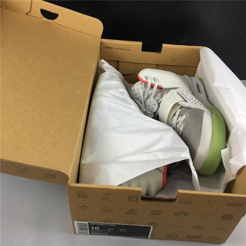Air Yeezy 2 NRG Wolf Grey Pure Platinum 508214-010 Released
