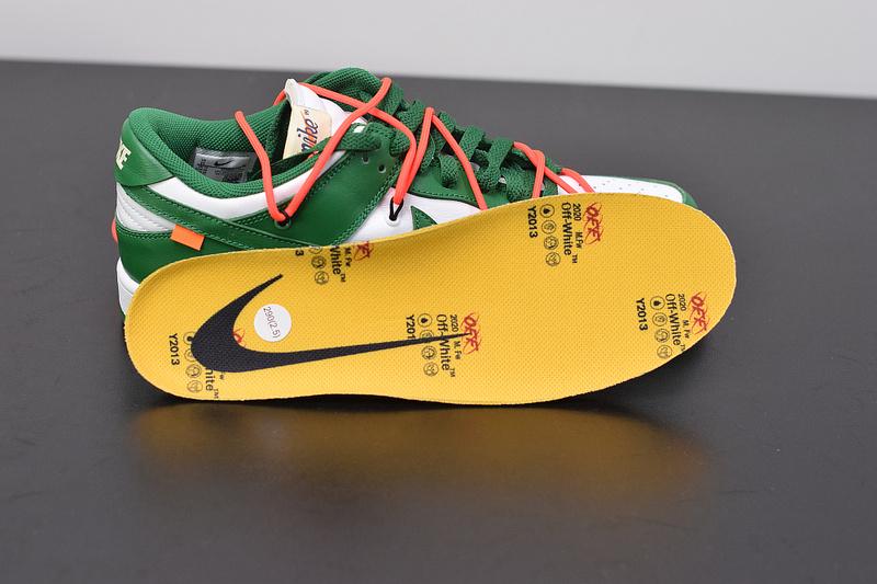 Off-White x Dunk Low CT0856-100 Green Sale