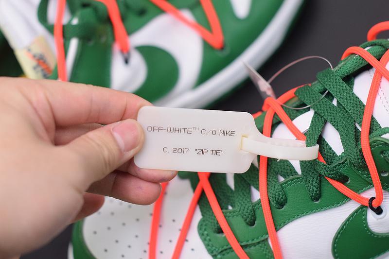 Off-White x Dunk Low CT0856-100 Green Sale