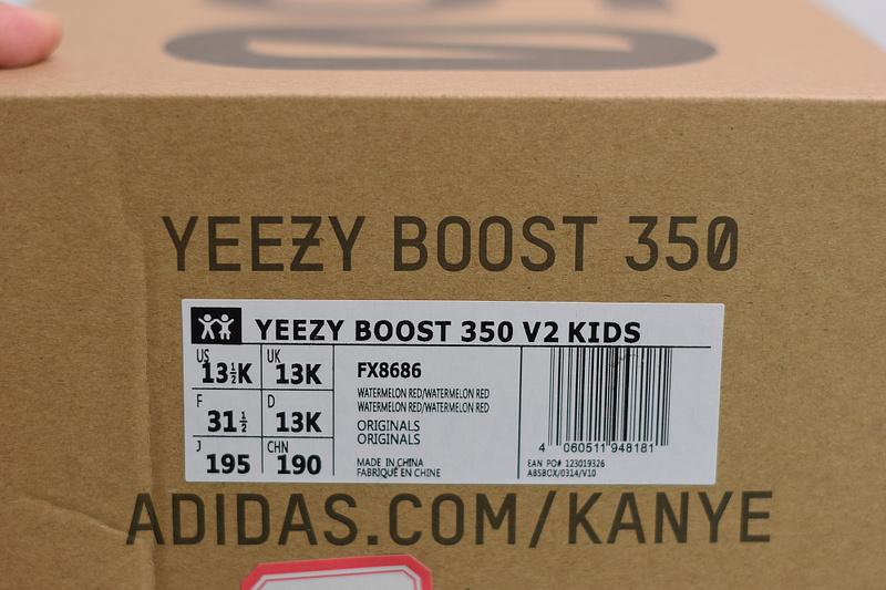 Kids Yeezy boost 350V2 FX8686 Released