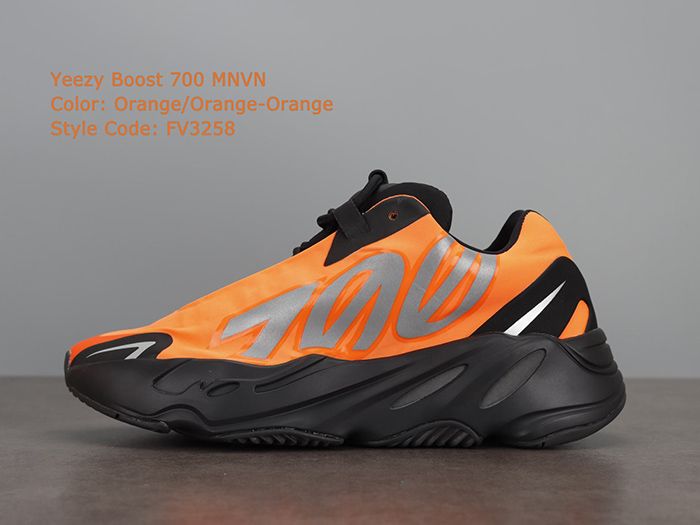 Yeezy Boost 700 MNVN Orange FV3258 Released
