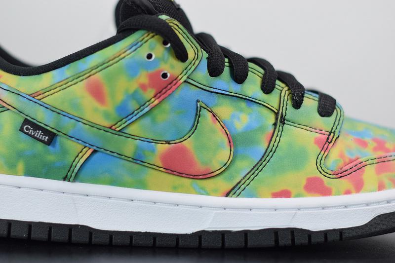 Civilist x Dunk Low Pro SB QS Thermography CZ5123-001 Released