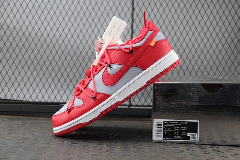 Off-White x Dunk Low University Red CT0856-600 Released