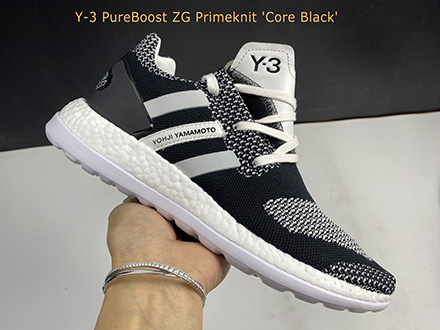 Y-3 PureBoost ZG Primeknit Core Black AQ5731 Released