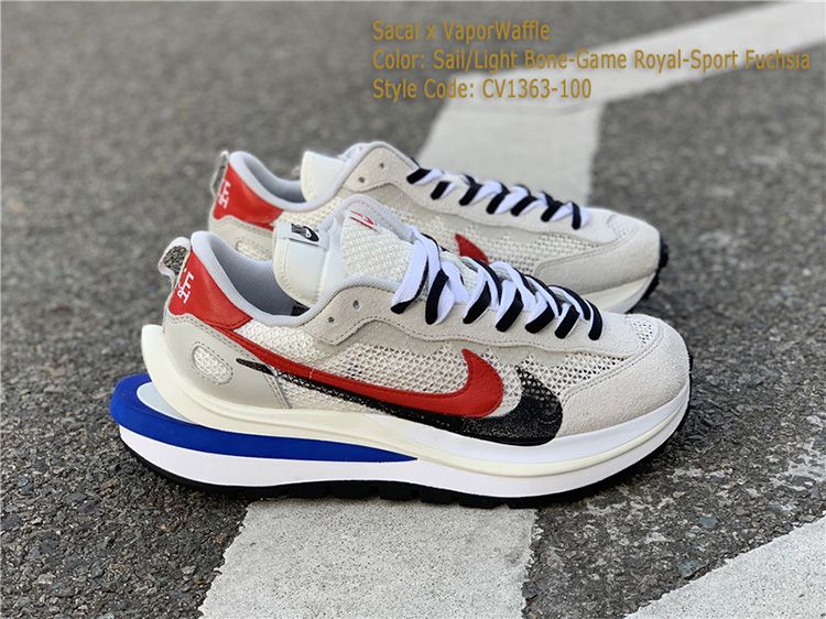 Sacai Nike VaporWaffle Royal Fuchsia CV1363-100 Best Released