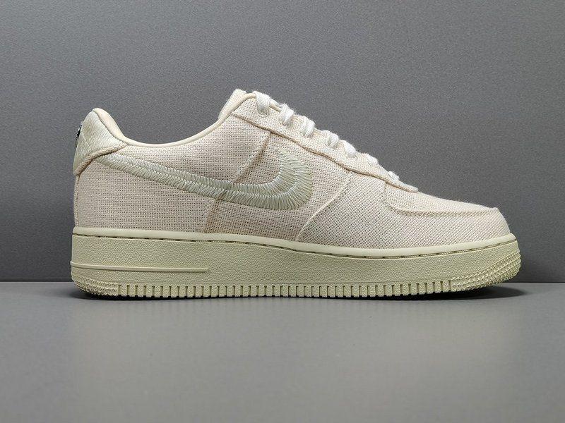 Stussy x Air Force 1 Low Fossil CZ9084-200 Released
