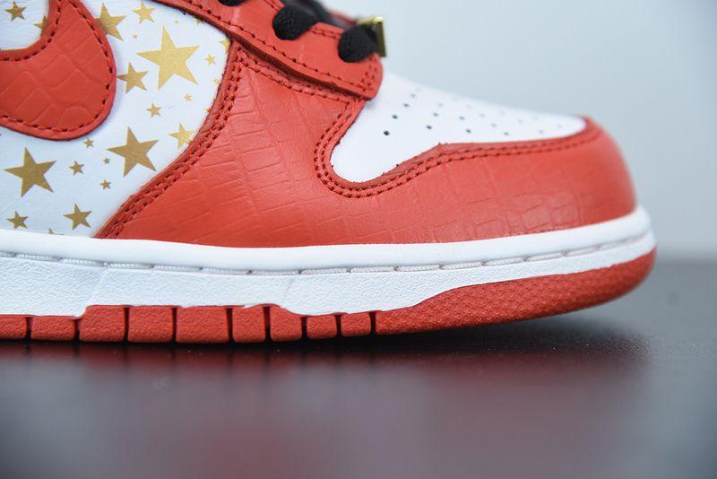 Supreme x Dunk High Pro SB Red 307385-161 Released