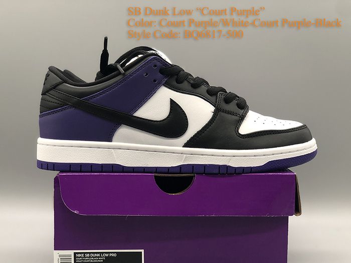Dunk Low SB Court Purple BQ6817-500 Sale