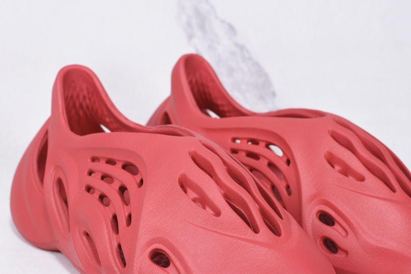 Yeezy Foam Runner Vermilion Red Color GW3355 Released