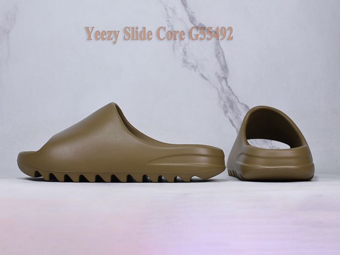 Yeezy Slide Core G55492 Light Brown Released