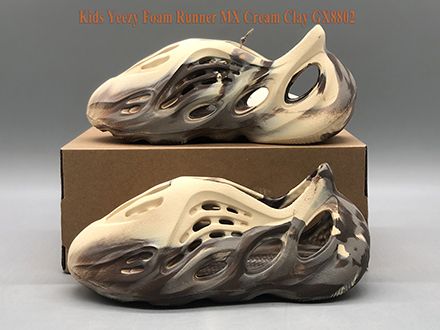Kids Yeezy Foam Runner MX Cream Clay GX8802 Released