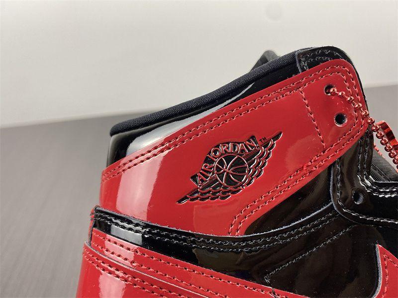 Air Jordan 1 High OG Patent Bred 555088-063 Released