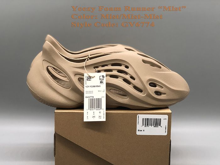 Yeezy Foam Runner Mist GV6774 Released