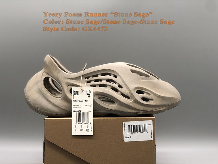 Yeezy Foam Runner Stone Sage GX4472 Released