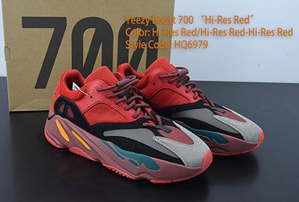 Yeezy Boost 700 Hi-Res Red HQ6979 Released