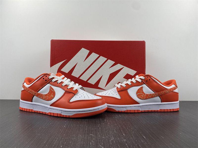 Dunk Low WMNS Orange Paisley DH4401-103 Released