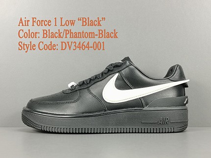 Air Force 1 Low Black Phantom DV3464-001 Released